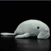 【那間模型】36公分 仿真 海牛 海象 美人魚 儒艮 海洋動物 海洋 娃娃 玩偶 公仔 絨毛 玩具 生日禮物 送禮