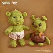 【SXG🥱免運】山莫 Shrek 怪物史瑞克寶寶娃娃 怪物史瑞克寶寶布偶挂件 醜萌史萊克毛絨公仔 包包挂飾 毛絨包挂