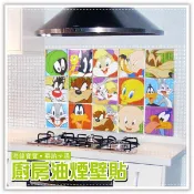 防油壁貼 防油貼 海綿寶寶華納卡通油煙壁貼 正版授權 廚房壁貼 廚櫃貼 鋁箔防水壁貼 廚房用品 贈品禮品 A2864