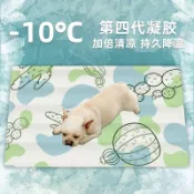 夏天寵物涼墊 貓咪狗狗涼蓆 軟彈透氣可水洗寵物冰窩 寵物冰窩狗窩墊子超級大號貓窩冰墊降溫地墊耐咬大型犬涼窩防暑