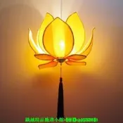 【壁燈 蓮花燈】新中式荷花創意布藝中國風仿古 佛廳禪意書房餐廳蓮花掛壁燈 文青必備燈具 新中式荷花設計 創意布藝風格 中國風仿古燈 佛廳禪意書房 蓮花掛壁燈具 🪷