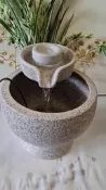 【路卡傢飾～園藝造景】石磨流水 石來運轉 招財流水組 財源滾滾 風水 開運 魚缸 水景