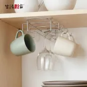 【生活采家】馬克杯高腳杯架 MIT304不鏽鋼#27018