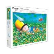 【雷諾瓦】繁花盛開/1008片拼圖/閉上眼睛一下下/幾米(中秋送禮/中秋禮物/益智/桌遊/療癒/收藏)