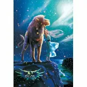 拼圖貓 HM - HM1000-095 浪漫星座系列-獅子座夜光拼圖1000片