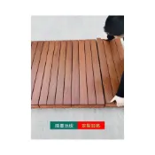 (店+)陽台實木地板定製架空防腐木戶外花園露台防水室外庭院抬高拼接板支持定製木板加厚木地板