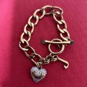 🌟正品🌟美國專櫃🇺🇸Juicy Couture 心形吊墜 金色手鍊、飛機、花朵 戒指 生日禮物 聖誕節禮物 全新現貨
