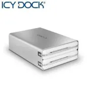 ICY DOCK 3.5吋SATA雙層式硬碟外接盒_KT【原廠公司貨】