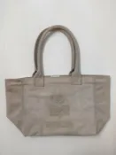 全球選品1館 生活百貨 法國Mar家帆布包鑲鑽休閒購物袋手提袋totebag麂皮絨托特包單肩包