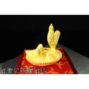 金聖公珠寶金行 ~ ㊣9999黃金擺件金雞報喜造型 gold9999 黃金帶路雞 黃金金雞母 黃金雞擺件