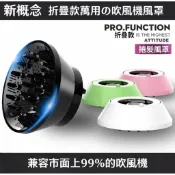 ⭐蝦皮發票⭐ 折疊款萬用捲髮風罩 一鍵卡扣固定 旅行便攜罩 熱烘罩 整髮烘罩 吹風機風罩 捲髮造型風罩 頭髮造型 美髮用