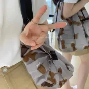 環保袋 臘腸狗圖案手提肩背款 購物袋 手提袋 肩背袋 托特包 可愛包 通勤包 買菜袋 大容量 超市購物袋 市場袋 日用包