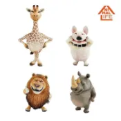 全新~正版授權 朝隈俊男 Animal Life 圓滾滾系列-笑嘻嘻Part2 公仔 盒玩 研達YENDAR賤狗 牛頭耿