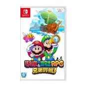 【Nintendo 任天堂】NS Switch 瑪利歐＆路易吉RPG 兄弟齊航！ 台灣公司貨