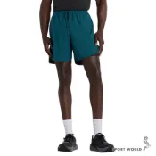New Balance 排汗短褲 男裝 7吋 有內裡 綠【運動世界】MB61C99EAAV