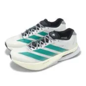 adidas 慢跑鞋 Adizero Boston 13 M 男鞋 女鞋 白 綠 緩震 運動鞋 愛迪達 JR4791