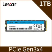 Lexar 雷克沙 NM610 PRO M.2 2280 PCle Gen3 NVMe 1TB 固態硬碟
