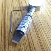 【旋轉刻刀】旋轉雕刻刀 畫線刀 皮雕 皮革專用工具