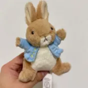 英國訂單 彼得兔公仔毛絨玩具可愛兔兔掛件玩偶生日禮物兔子包包掛件 （高12.5cm）