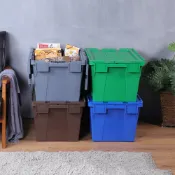 真心良品 KEYWAY 聯府 BL501 3號物流箱 50L 雙翼型掀蓋收納箱 營業用箱 露營裝備箱 台灣製