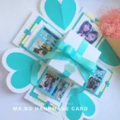 生日、情人節禮物🎁爆炸手工卡片禮物盒 手做卡片 機關卡片 生日禮物 情人節禮物 客製化 交換禮物 聖誕卡片 求婚