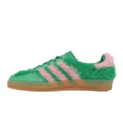 adidas 愛迪達 休閒鞋 Gazelle Indoor W 女鞋 綠 粉紅 德訓鞋 膠底 JP8342 [ACS]