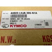 光陽 原廠 VJR125 ABS 前輪框 鋁 輪圈 黑 44600-LHJ6-306-N1A