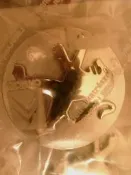 PSA Peugeot 原廠鋁圈中心孔蓋(有彈簧) 零件
