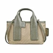 【FURLA 芙拉】FURLA Opportunity 托特包斜背包(迷你/卡其綠)