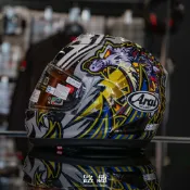 【路趣】Arai RX-7X Nakasuga 4 中須賀克行 大眼睛 選手彩繪 全罩式安全帽