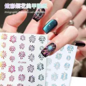 【綉甲屋】煙花貼紙 炫彩煙花美甲貼紙 浪漫星空璀璨煙火背膠指甲貼飾品美甲貼紙批發
