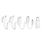 (店+)【貼膜達人】Apple 轉接頭 3.5mm耳機 耳機轉接頭 Lightning TypeC 適用 iPhone i15 14 13 12