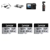 (店+)【Lexar 雷克沙】1066x U3 MicroSD高速記憶卡 適用DJI大疆創新 空拍機 運動攝影機 64G 128G 256G 512G