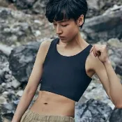 【LESGO 拉子購】T&G束胸 COOL涼感2.0系列-魔鬼黏半身(束胸 S-XL)