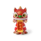 【醒獅】彈簧擺飾 彈簧搖頭公仔 醒獅公仔 新年 過年擺飾 擺設 公仔 招財 開運擺飾 舞龍舞獅