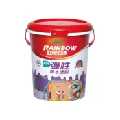 【全聯線上購】【Rainbow】421彈性防水塗料(象牙黃-1加侖裝)