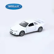 【WELLY 威利】4.75吋 日產 Nissan Skyline GT-R R34 經典性能跑車模型 43798CW(白色)