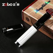 💕台灣出貨💕香菸濾嘴zobo正牌換芯型煙嘴過濾器循環型可清洗過濾嘴粗細煙雙用男士煙具