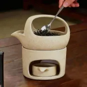 高質量秒殺價 復古烤茶爐 陶瓷茶葉提香器 功夫茶具醒茶 日式粗陶蠟燭烘茶爐 小炭爐 高質量秒殺價 復古烤茶爐 陶瓷茶葉提