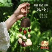 【萬禾】愈小樂器叮夏果殼鈴溪水鼓尼泊爾頌缽靜心冥想瑜伽放鬆銅缽風鈴