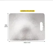 熱銷top1📣英迪純鈦冰花菜板砧板家用廚房切菜切肉板露營戶外便攜食品級鈦板j