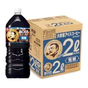*貪吃熊* 箱出 日本 三得利 SUNTORY BOSS 咖啡 家庭版 2L 黑咖啡 無糖 低糖 boss咖啡