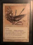 魔法部屋MTG單卡售JUD神譴 Silver Seraph 銀翎熾天使 【英文版NM】