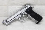 WE Beretta M92 手槍 GBB 瓦斯槍 新版 仿真連發版 銀 M9 M9A1 貝瑞塔 AIRSOFT