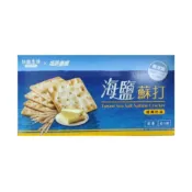 奶素 台鹽 鹽味嚼醒 海鹽蘇打餅-經典奶油口味