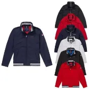 【TOMMY HILFIGER】TOMMY 經典刺繡LOGO可收納保暖防風防潑水風衣外套-男女款-多色選 上衣(平輸品)