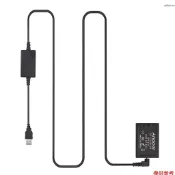 Andoer DR-E12 佳能LP-E12假電池 帶5V 2A單USB升壓線 適用於佳能M/ M2/ M10/ M50