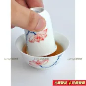 🚗台灣出貨🚗景德鎮 手工 青花瓷 功夫茶杯 茶道文化 品茗杯 聞香杯 套裝 陶瓷工藝W12