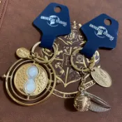 現貨❤️日本大阪環球影城USJ環球Harry Potter 哈利波特 霍格華茲 魁地奇 金探子 金屬 鑰匙圈 吊飾 掛飾
