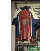  南🔥2026 6月 ADIDAS BLK AOP JERSEY 短袖上衣 球衣 運動休閒 寬鬆 男款 紅藍白KY2161